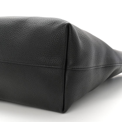 Prada Vitello Daino Pocket Shopping Tote Black 10 of 12