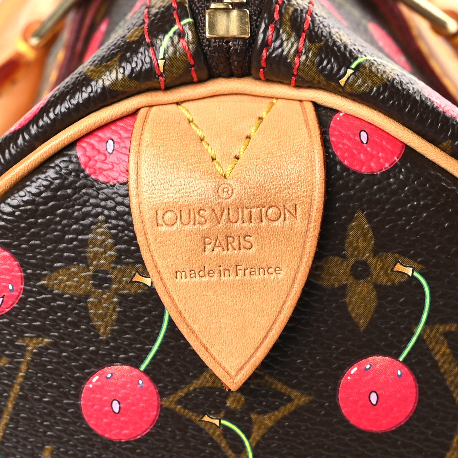 Louis Vuitton Monogram Cerises Speedy 25 6 of 8