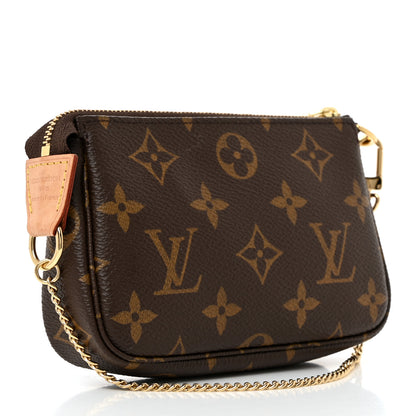 Louis Vuitton Monogram Mini Pochette Accessories 3 of 7
