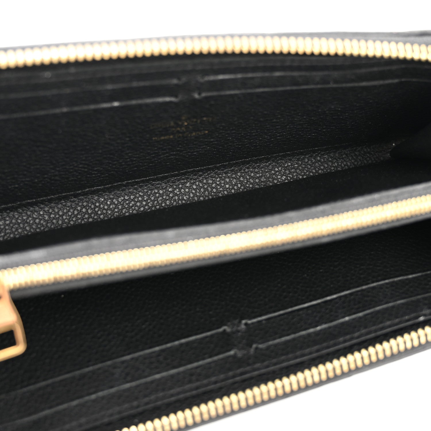 Louis Vuitton Empreinte Clemence Wallet Black 5 of 9