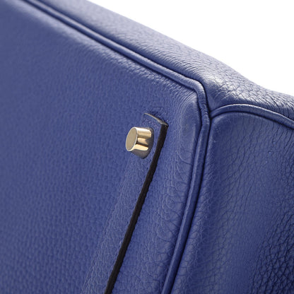 Hermes Togo Birkin 35 Bleu Electrique 39 of 40