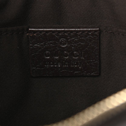 Gucci Monogram Web Pochette Dark Brown 6 of 10