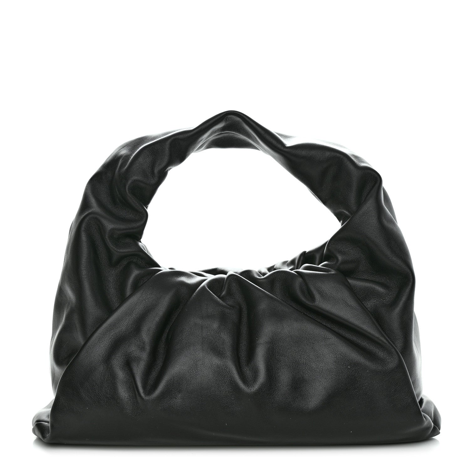 Bottega Veneta Smooth Butter Calfskin Small The Shoulder Pouch Black 1 of 9