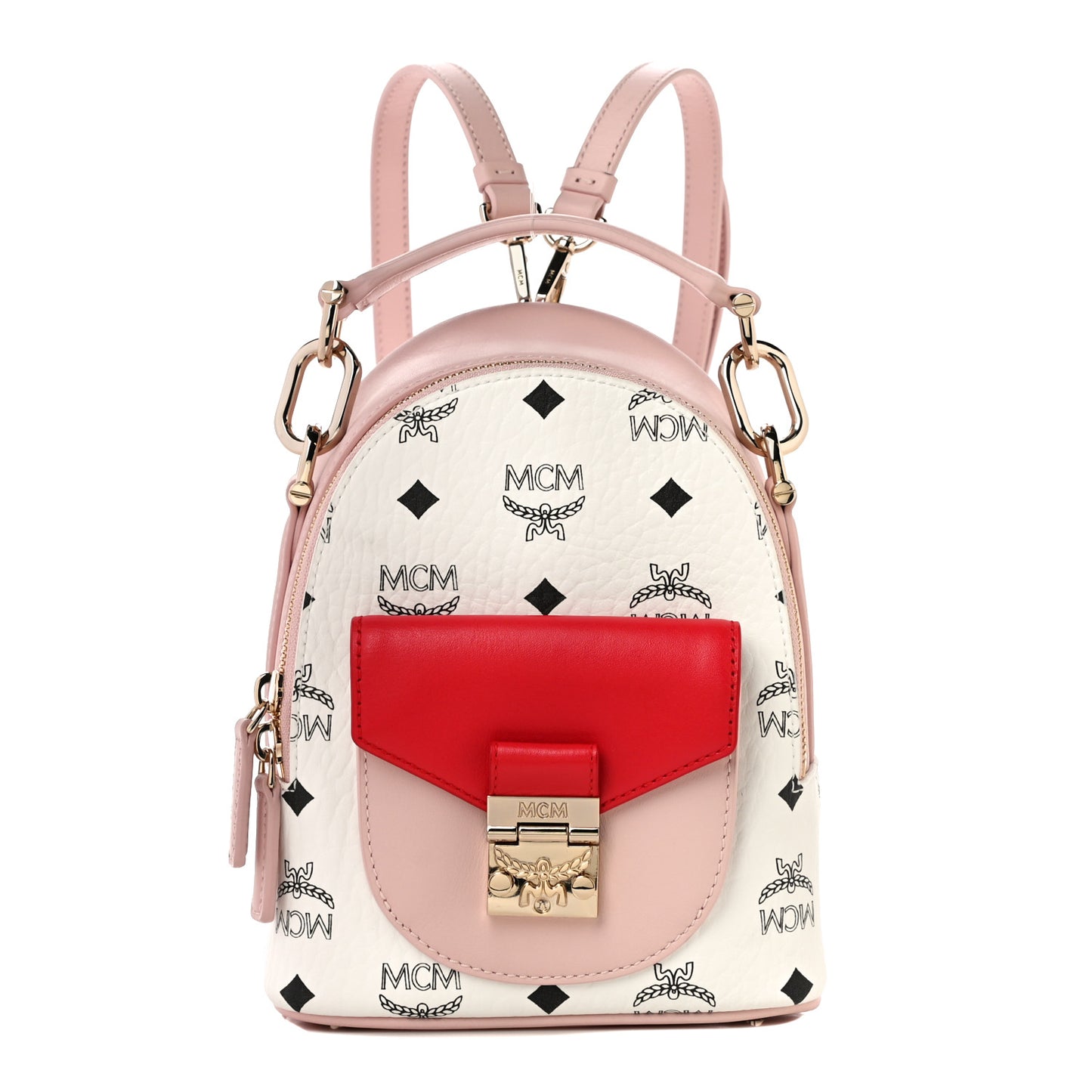 Vistetos X-Mini Patricia Backpack Block Pink
