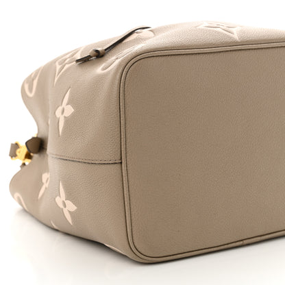 Louis Vuitton Empreinte Monogram Giant Neonoe MM Tourterelle Creme 9 of 13