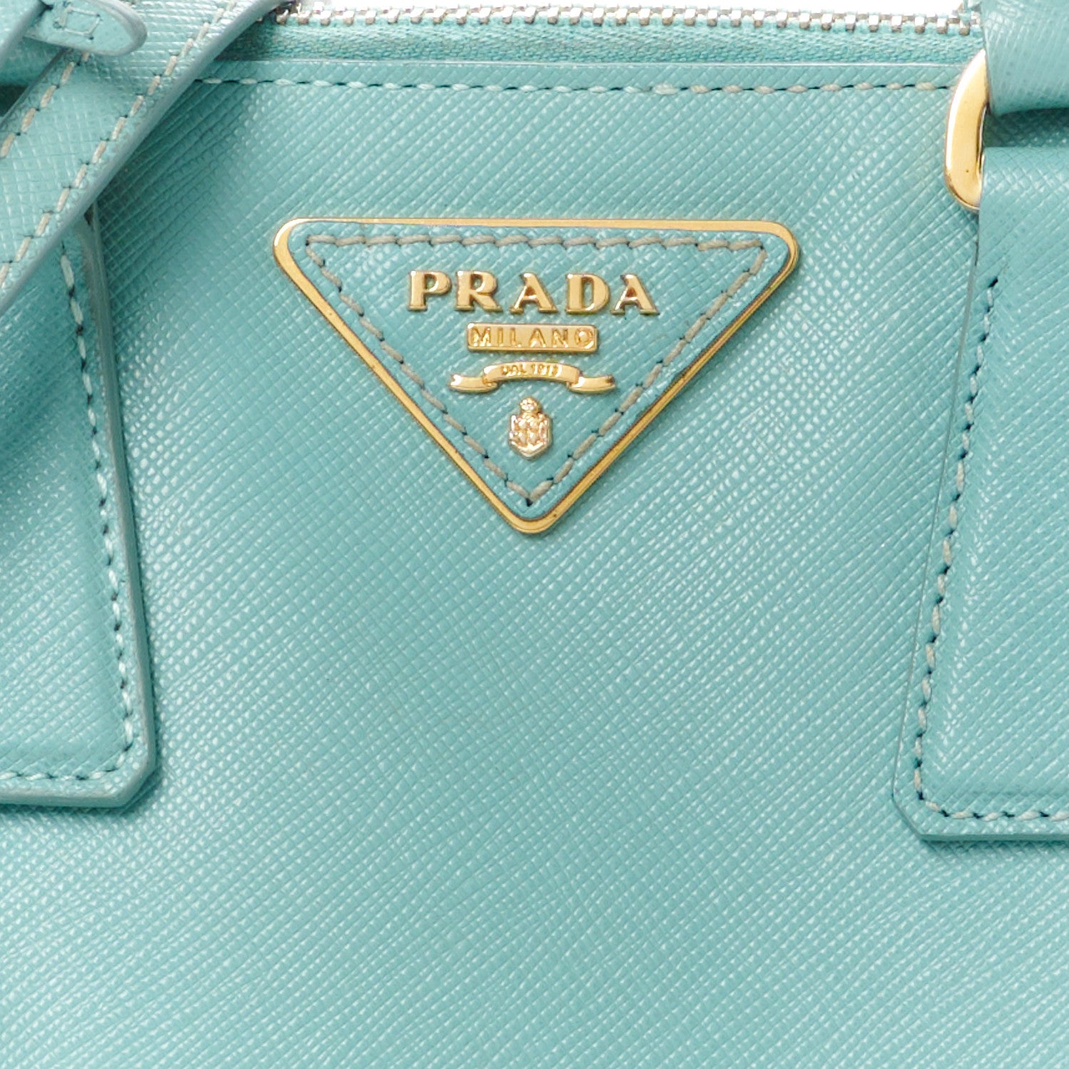Prada Saffiano Lux Small Promenade Tote Anice 9 of 12