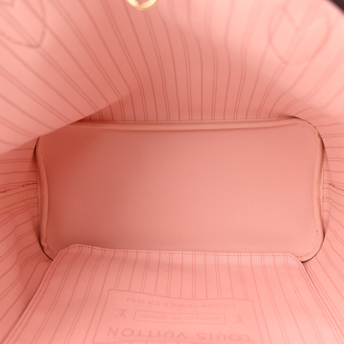 Damier Ebene Braided Neverfull MM Pink