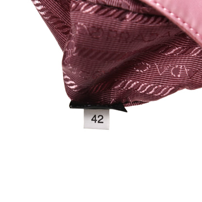 Prada Tessuto Nylon Saffiano Mini Re-Edition 2000 Bag Rosa 8 of 15