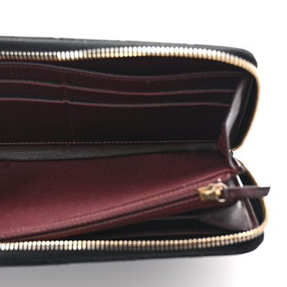 Chanel Caviar Quilted Large Gusset Zip Around Wallet Black 5 of 8