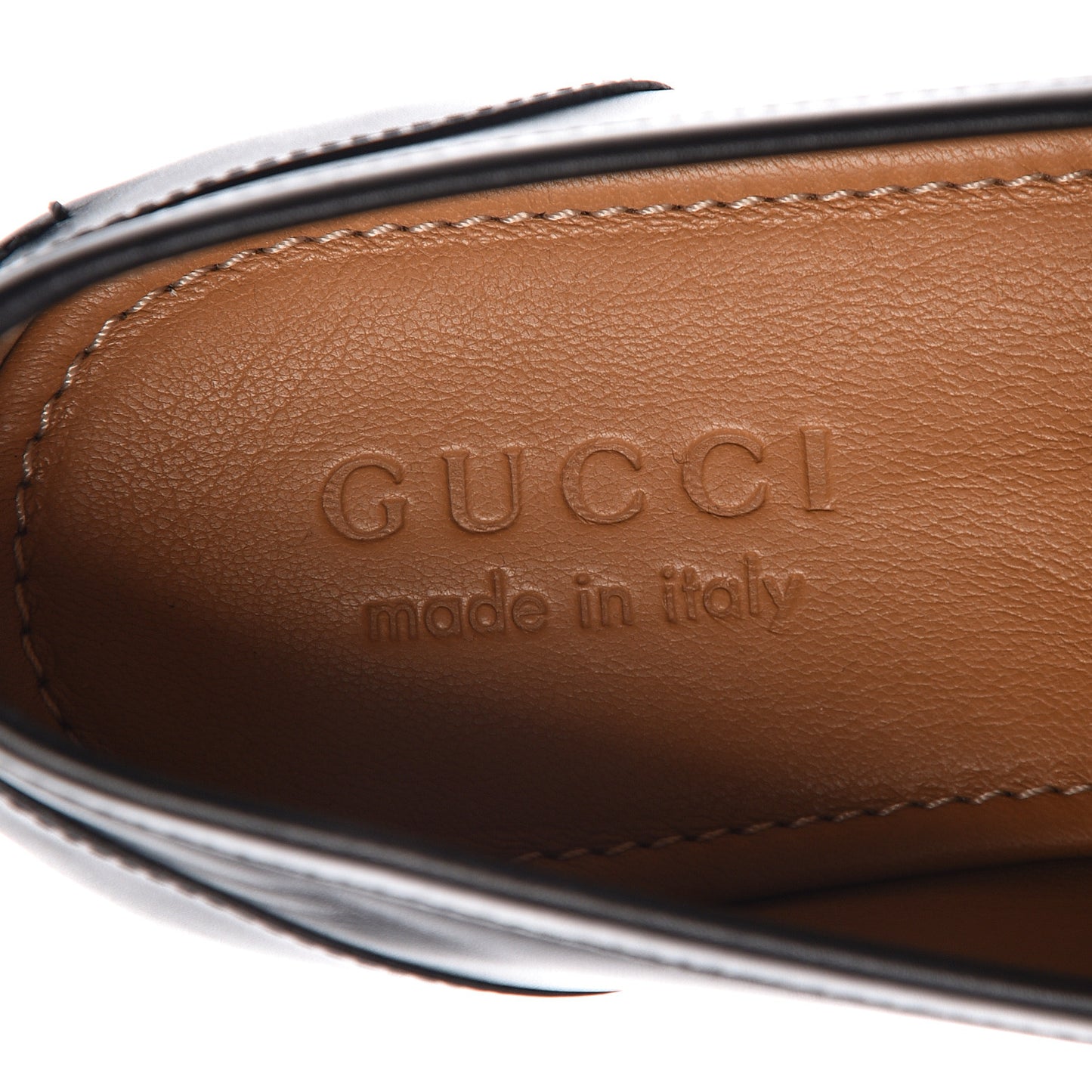 Calfskin Horsebit Mens Jordaan Loafers 5 Black