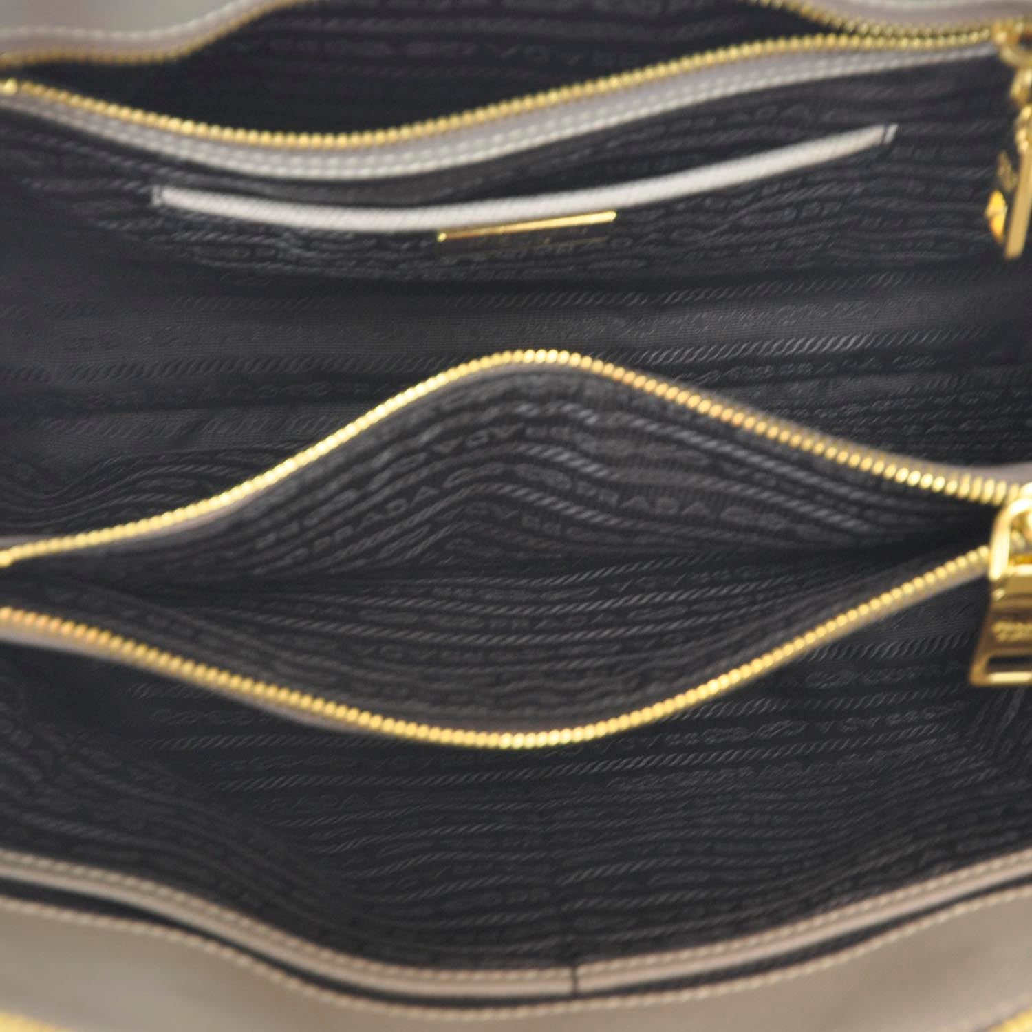 Prada Saffiano Lux Promenade Tote Argilla 7 of 10