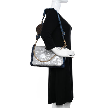 Louis Vuitton Econyl Monogram Pillow Maxi Multi Pochette Accessories Navy Silver 2 of 10