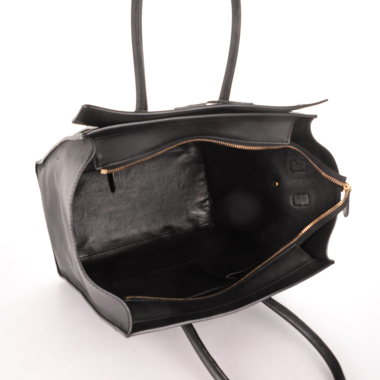 Smooth Calfskin Mini Luggage Black