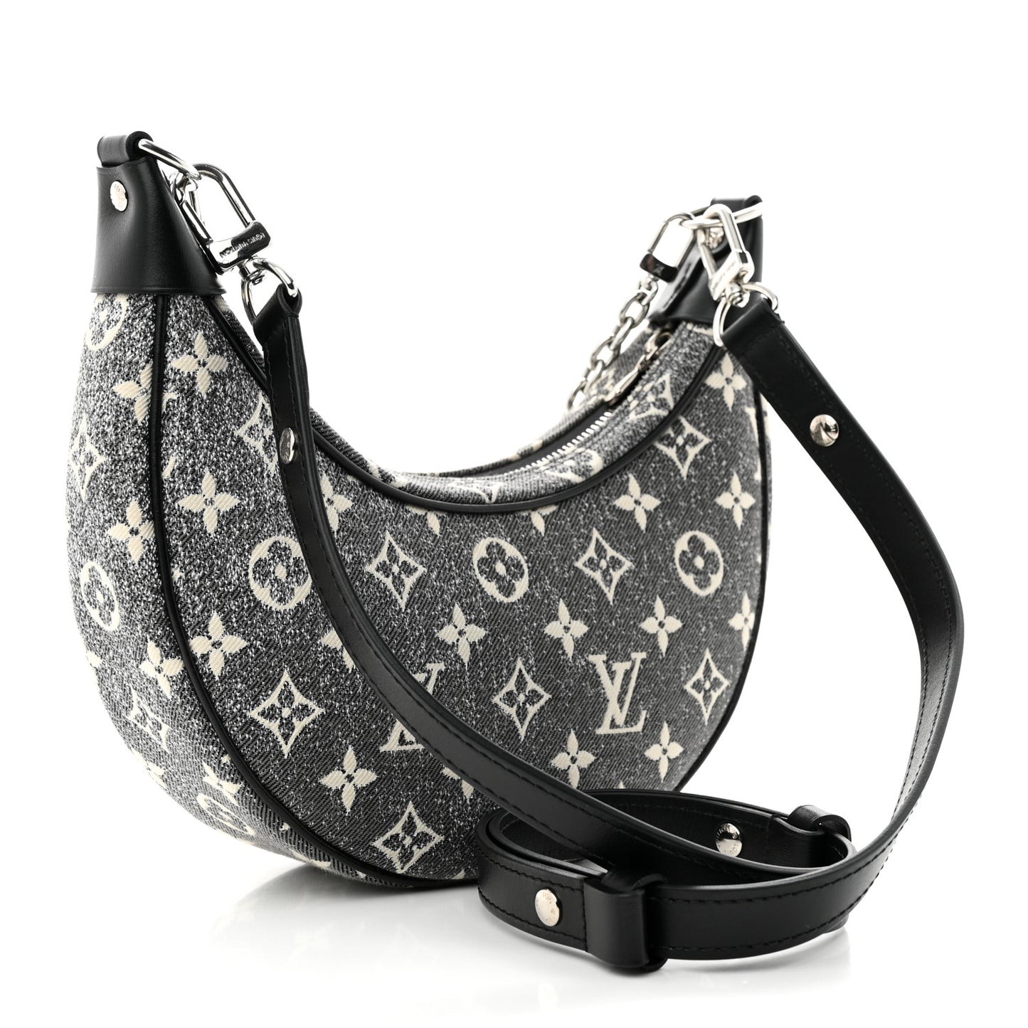 Monogram Jacquard Denim Loop Black