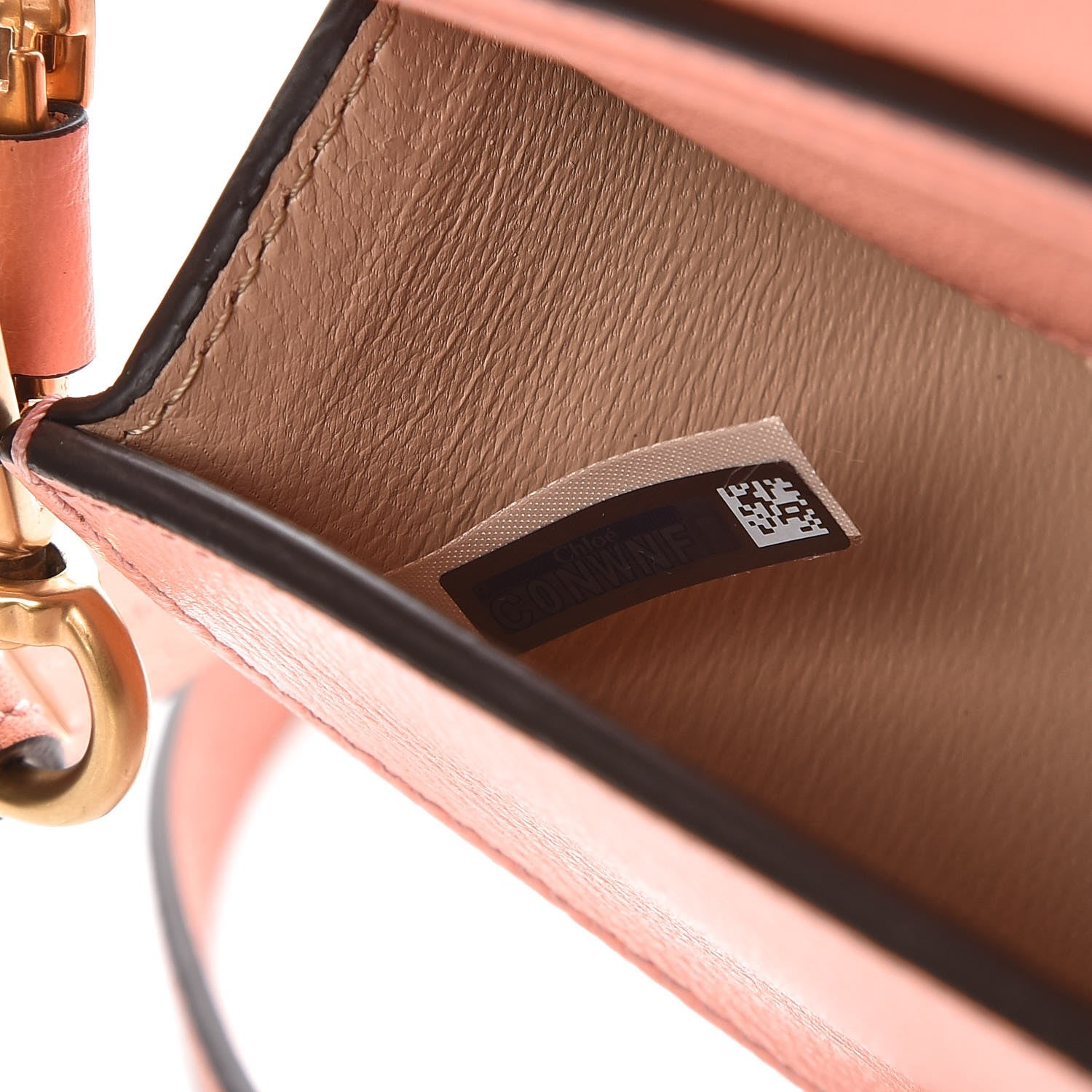 Chloe Calfskin Small Nile Bracelet Minaudiere Bag Ideal Blush 7 of 7