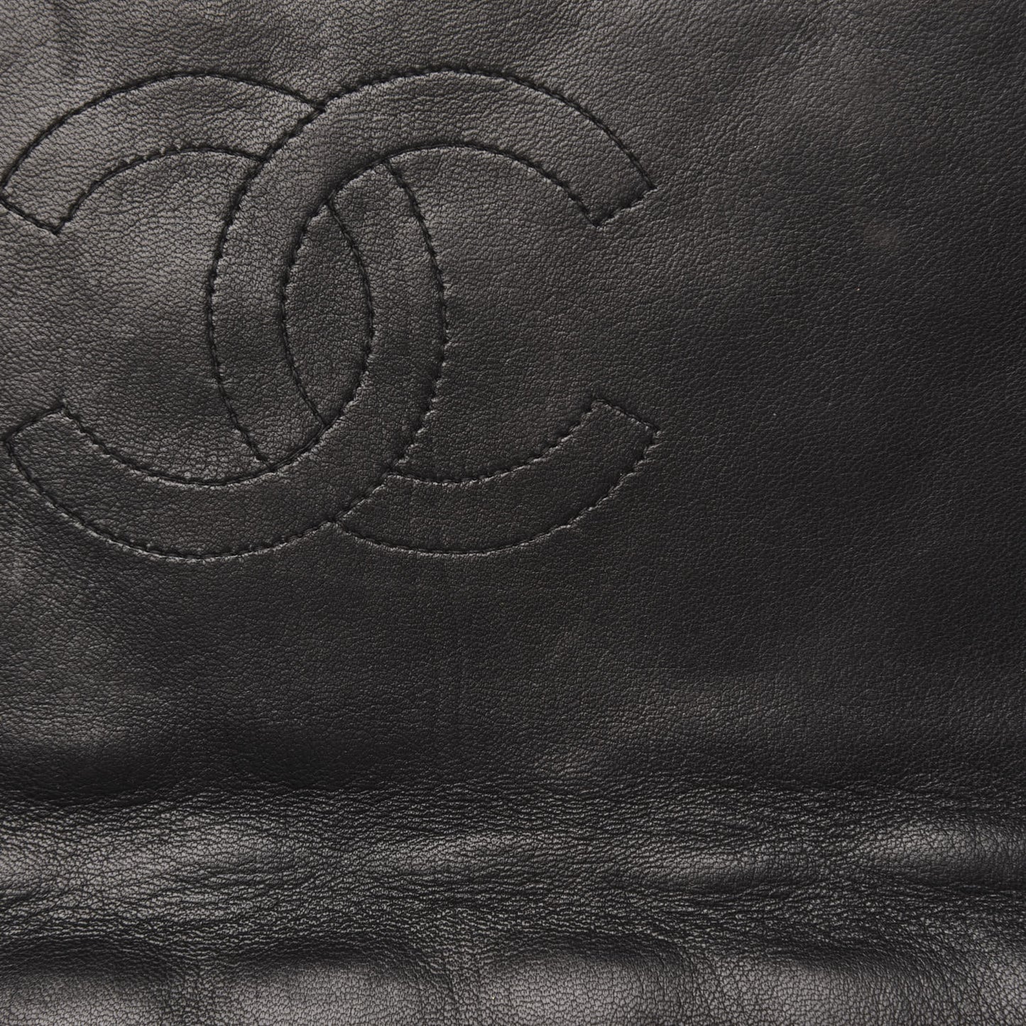 Lambskin Quilted Medium Single Flap Black