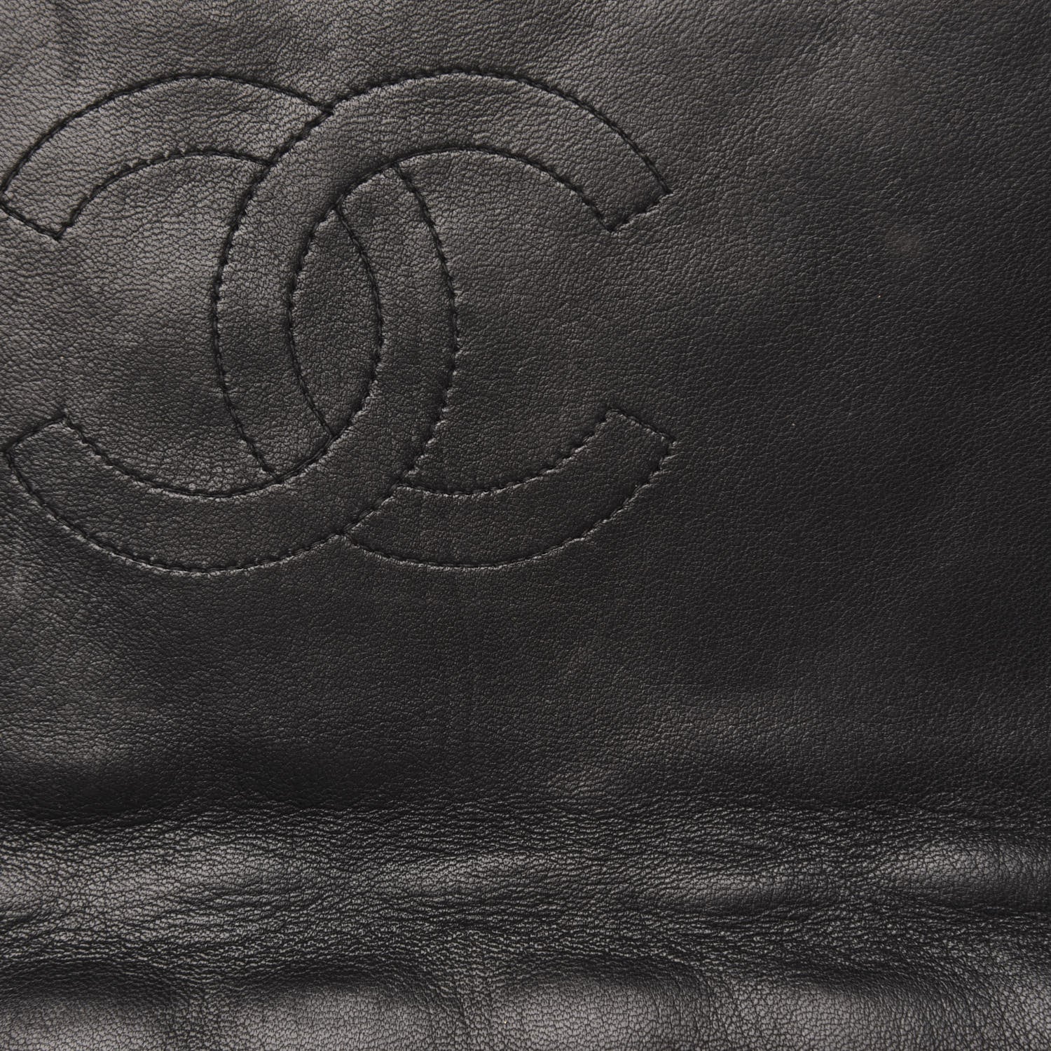 Chanel Lambskin Quilted Medium Single Flap Black 14 of 14