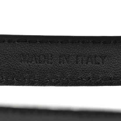 Christian Dior Calfskin Dior ID Belt 85/34 Black 6 of 9