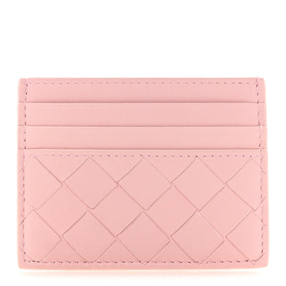 Bottega Veneta Nappa Intrecciato Card Holder Rose 1 of 9