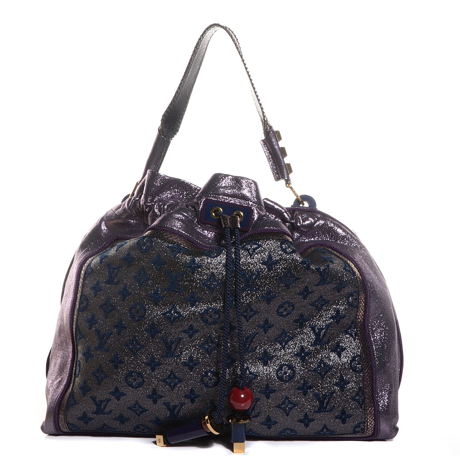 Louis Vuitton Monogram Lurex Bluebird 1 of 7