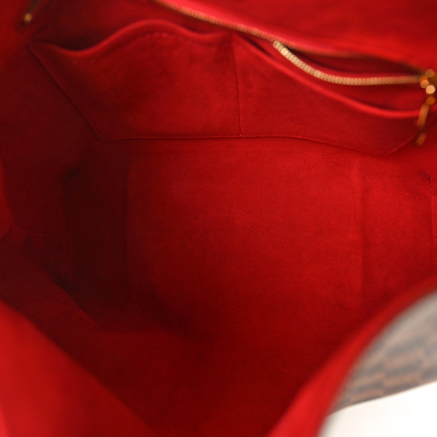 Damier Ebene Caissa Hobo Cherry