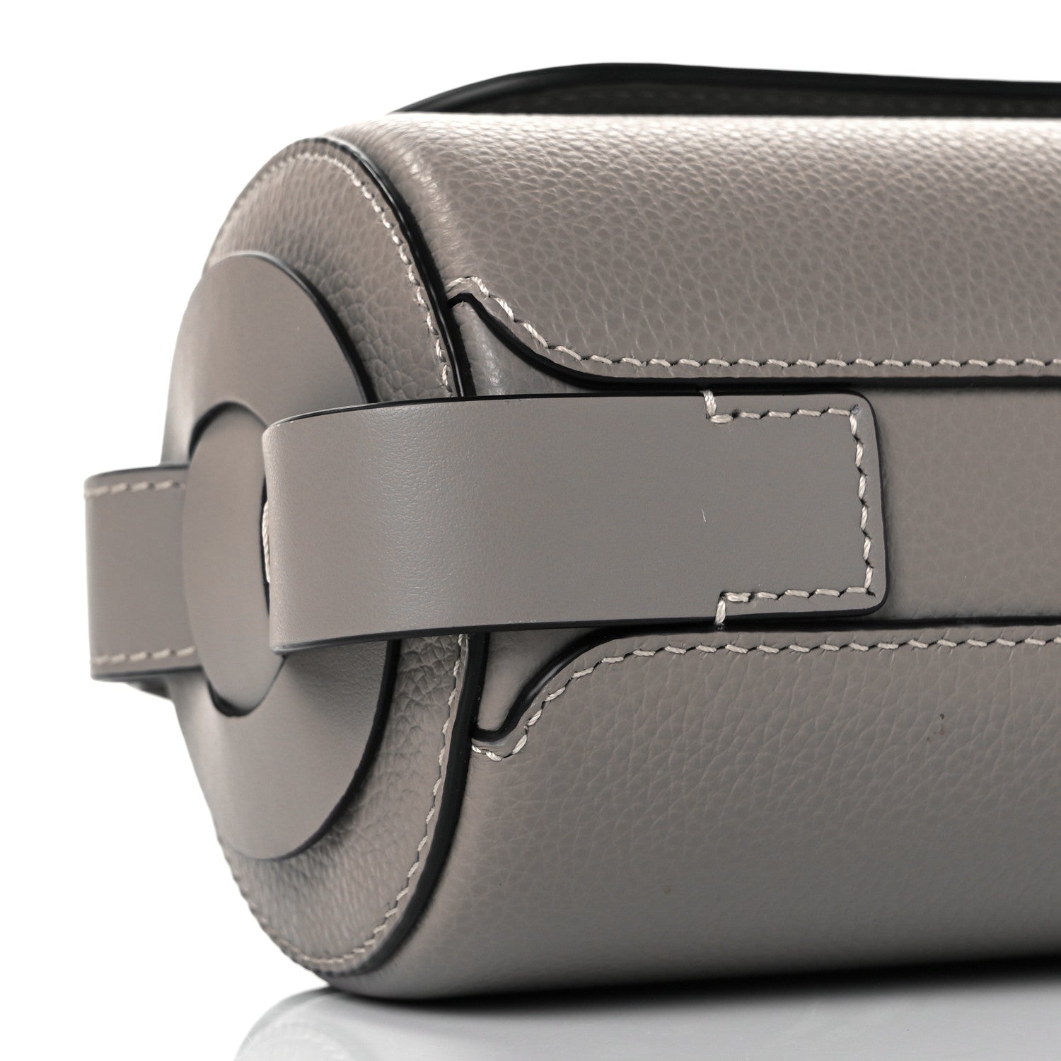 Chloe Small Grain Smooth Calfskin Mini Darryl Crossbody Motty Grey 6 of 7