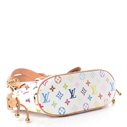 Louis Vuitton Monogram Multicolor Theda GM White 3 of 8