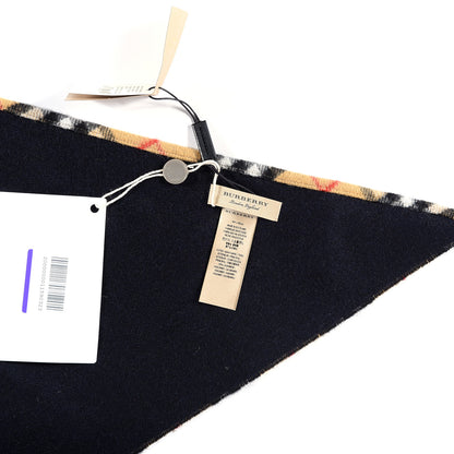Burberry Cashmere House Check Fringe Cape Scarf Archive Beige 2 of 2