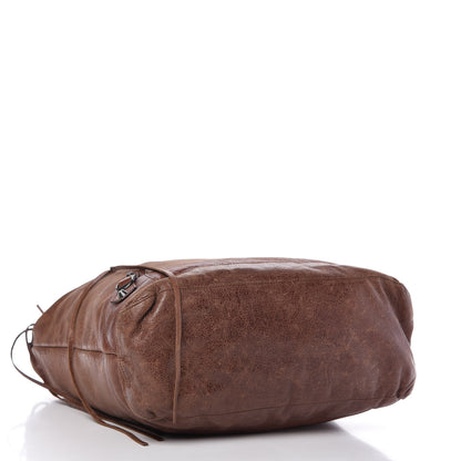Balenciaga Agneau Classic Hardware Day Hobo Castagna 4 of 10