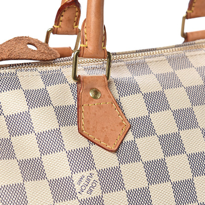 Louis Vuitton Damier Azur Speedy 30 10 of 15