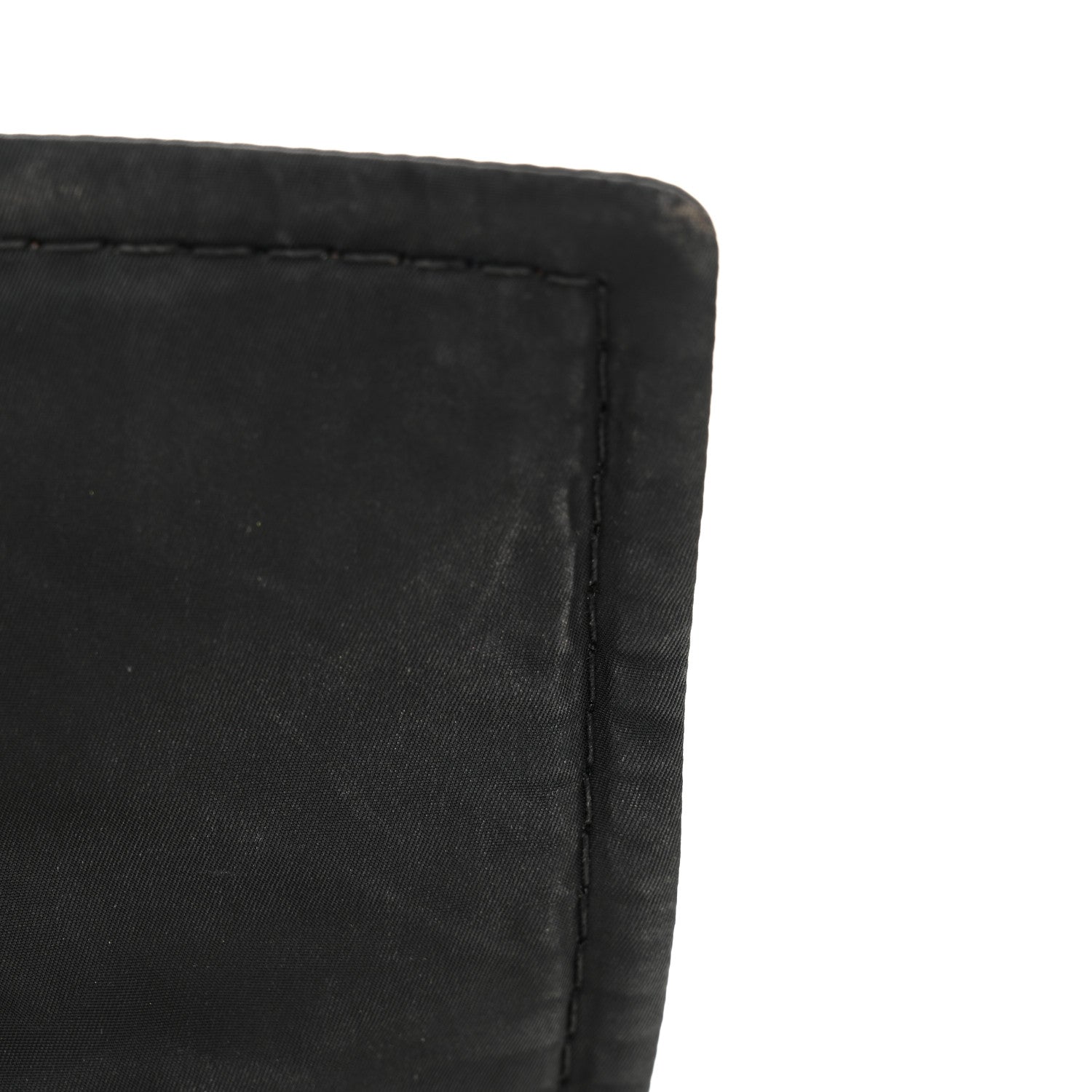Prada Tessuto Nylon Chain Flap Shoulder Bag Black 10 of 17