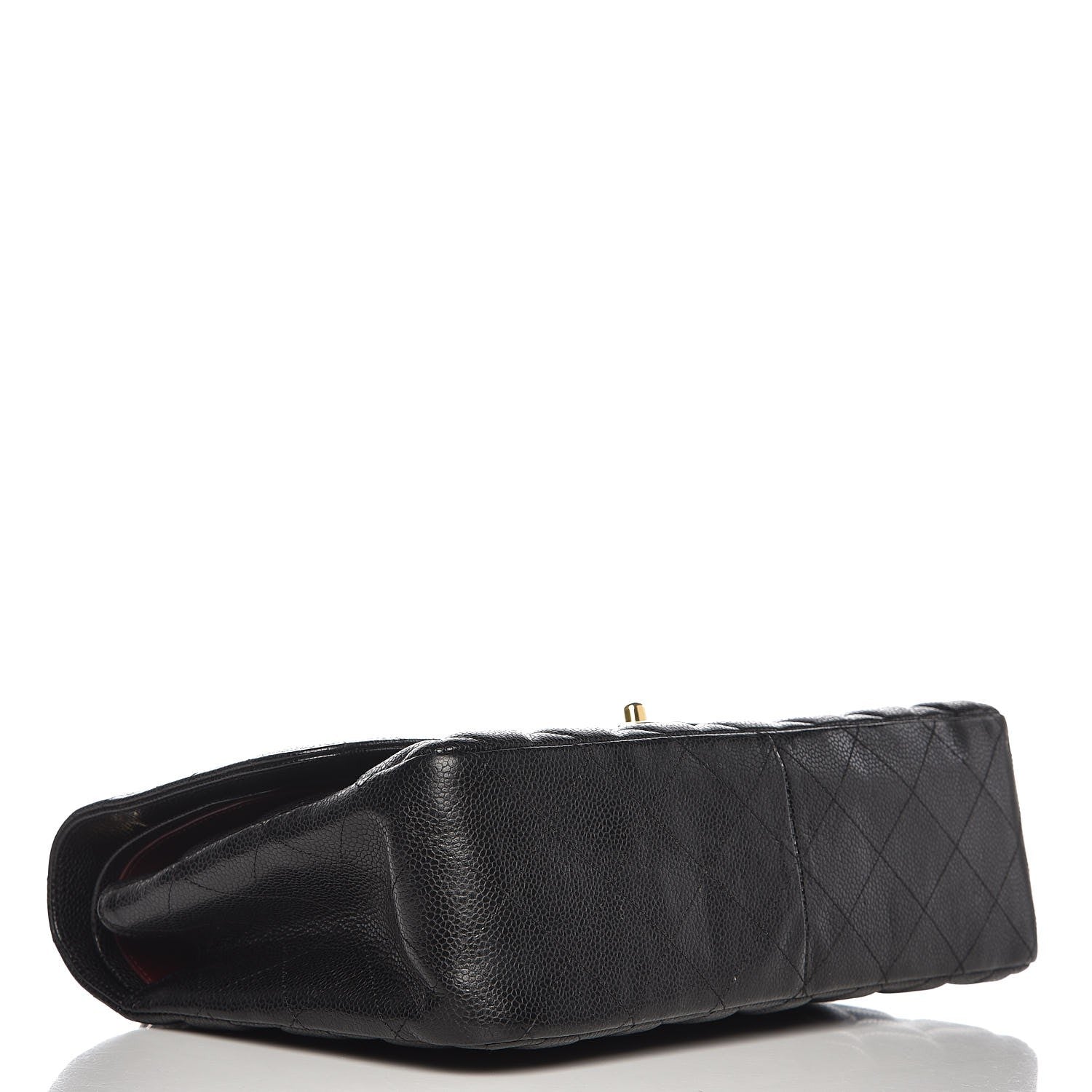 Chanel Caviar Quilted Jumbo Double Flap Black 5 of 9