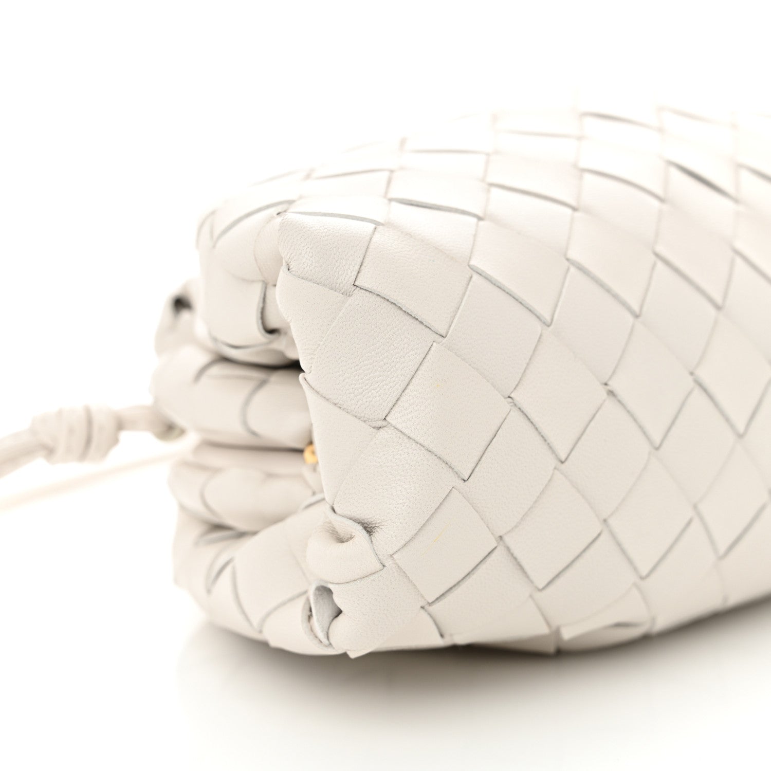 Bottega Veneta Nappa Intrecciato The Mini Pouch Chalk 9 of 10