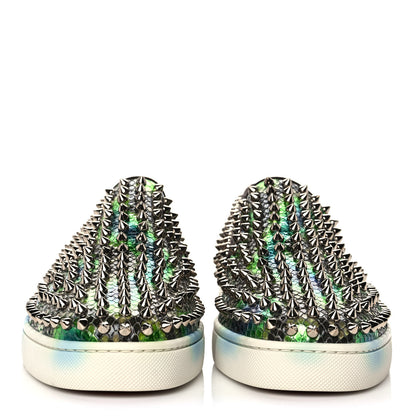 Christian Louboutin Watersnake Spikes Boat Flat 42 2 of 9
