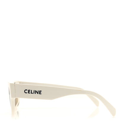 Celine Acetate Cat Eye Sunglasses CL 40197U White 3 of 7