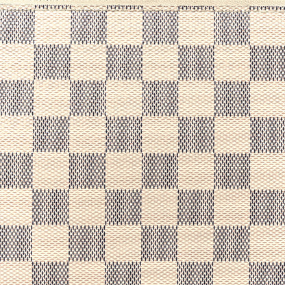 Louis Vuitton Damier Azur Braided Neverfull MM GM Pochette 7 of 9