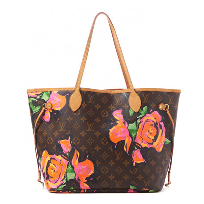 Louis Vuitton Monogram Roses Neverfull MM 1 of 10