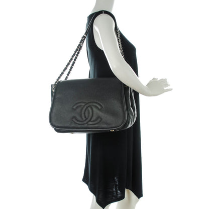 Chanel Caviar Timeless CC Accordion Flap Black 2 of 7