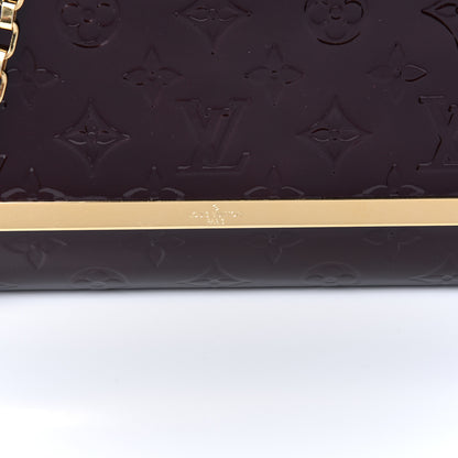 Louis Vuitton Vernis Ana Clutch Amarante 9 of 9