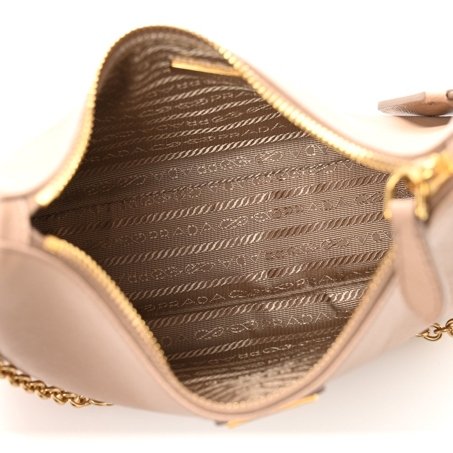 Saffiano Re-Edition 2005 Shoulder Bag Cammeo
