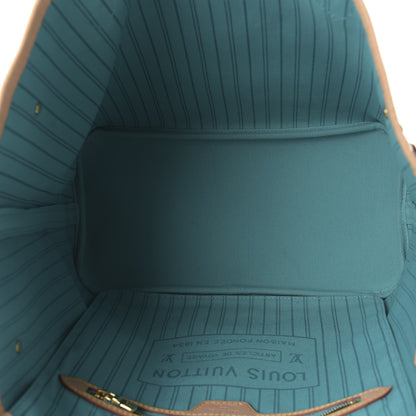 Louis Vuitton Monogram V Neverfull MM Turquoise 5 of 10