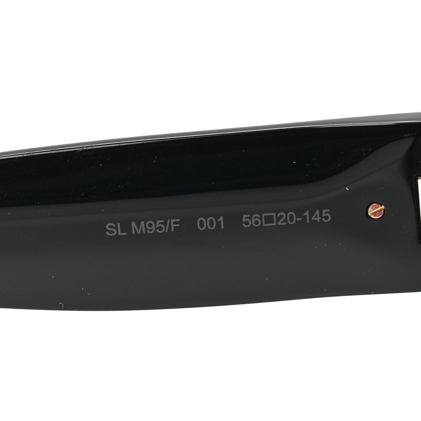 Acetate Cateye Sunglasses SL M95 F Black