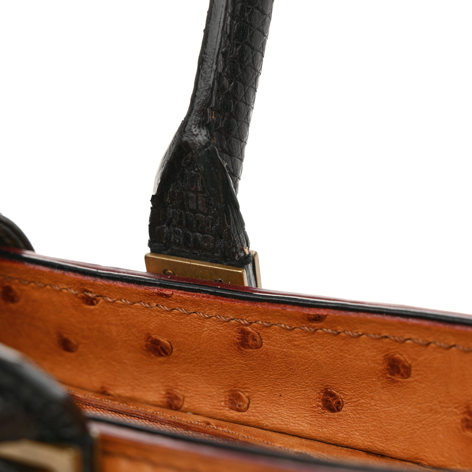 Louis Vuitton Monogram Ostrich Macha Waltz 14 of 14