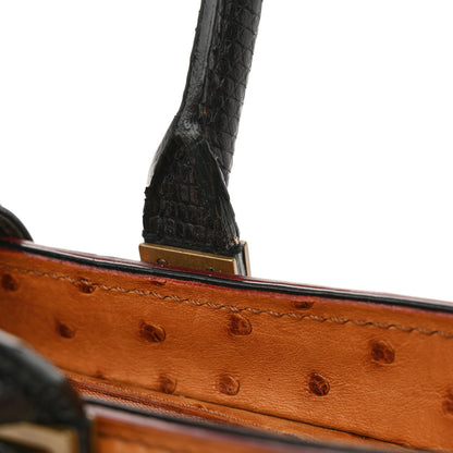 Louis Vuitton Monogram Ostrich Macha Waltz 14 of 14