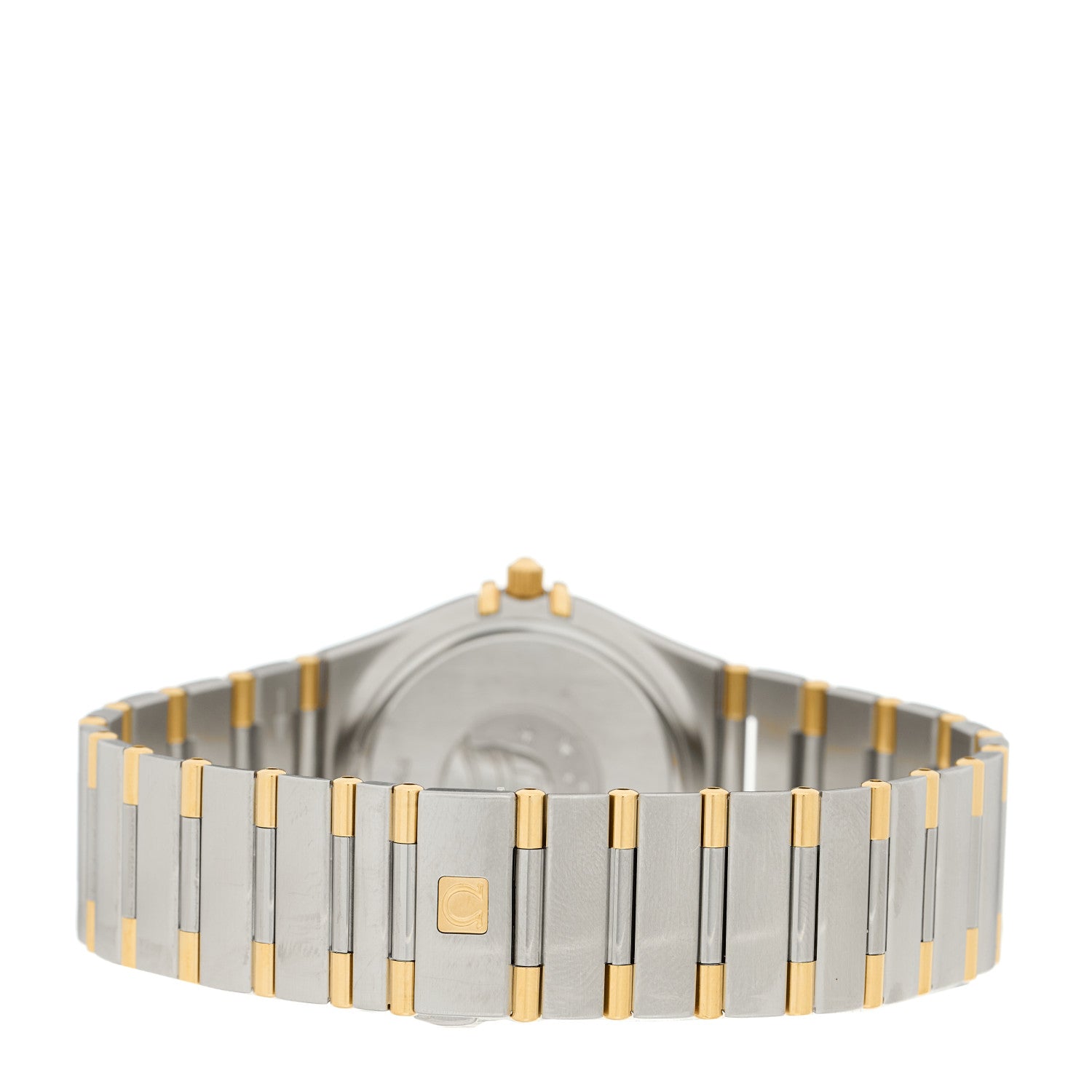 Omega Stainless Steel 18K Yellow Gold 33mm Constellation Quartz Watch Champagne 1312.10 3 of 4