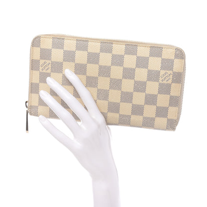 Louis Vuitton Damier Azur Zippy Organizer Wallet 2 of 12