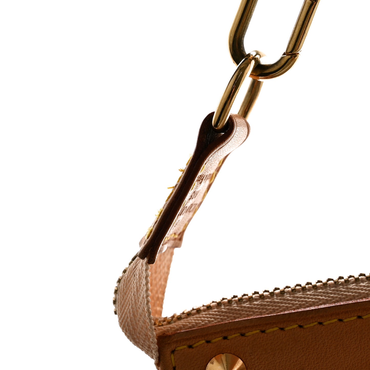 Monogram Multicolor Pochette Accessories White