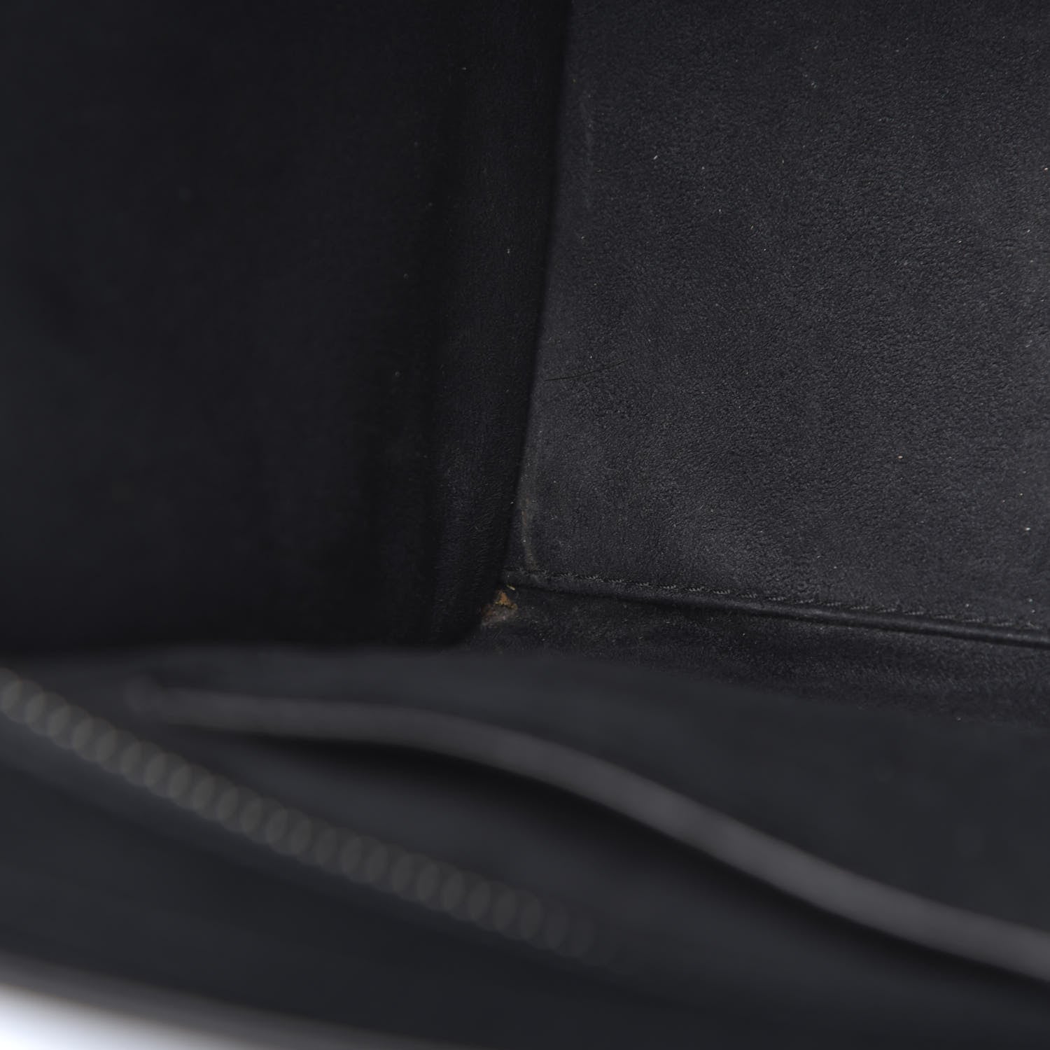 Celine Drummed Calfskin Micro Luggage Black 10 of 14
