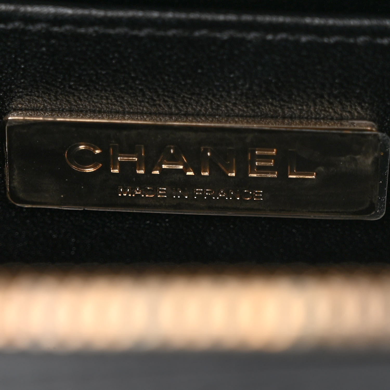 Chanel Calfskin Quilted Studded Square Vanity Case Black 5 of 12