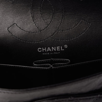 Chanel Aged Calfskin Quilted 2.55 Reissue 226 Flap So Black 8 of 11